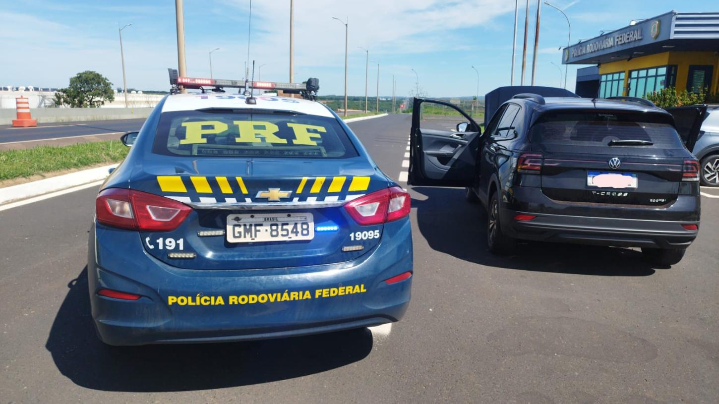 PRF Recupera Veículo Roubado em São Paulo/SP com Sinal Identificador Adulterado