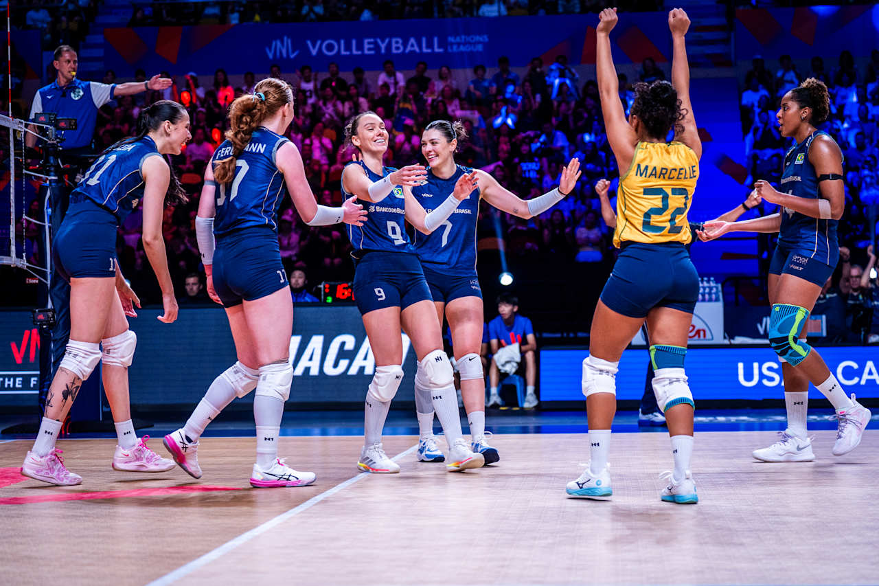 Brasil x Turquia: veja onde assistir ao duelo pela final da Liga das Nações de vôlei feminino