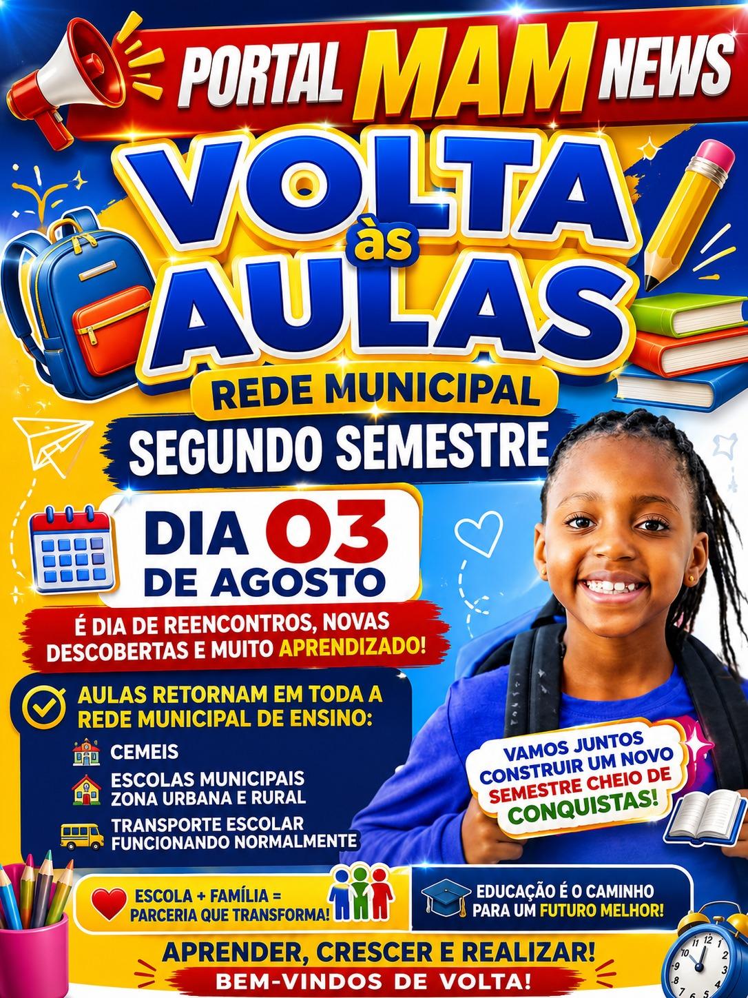 🚌📚 MONTE ALEGRE DE MINAS SE PREPARA PARA O RETORNO ÀS AULAS DO SEGUNDO SEMESTRE