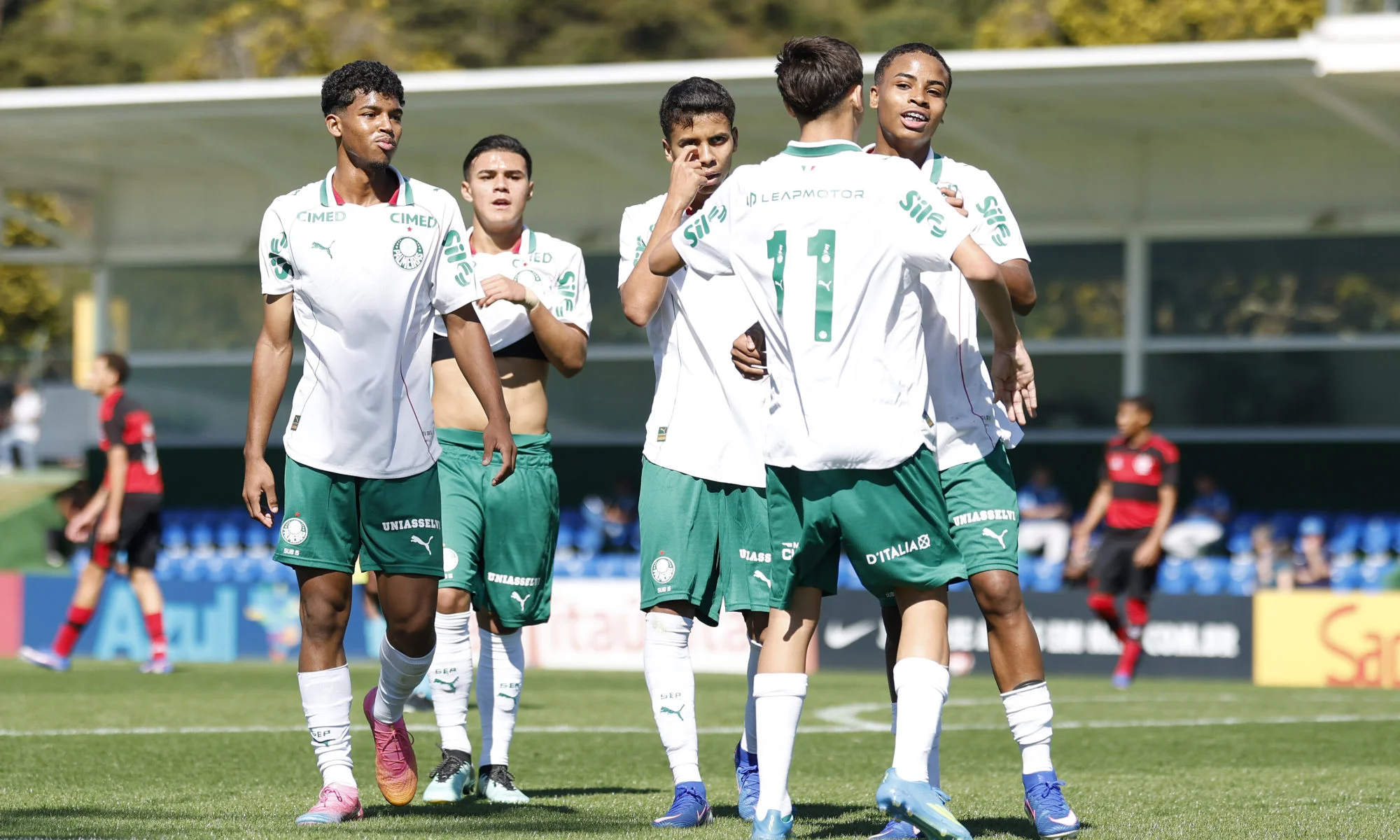 Palmeiras vence o Flamengo e avança à final da Copa do Brasil sub-15