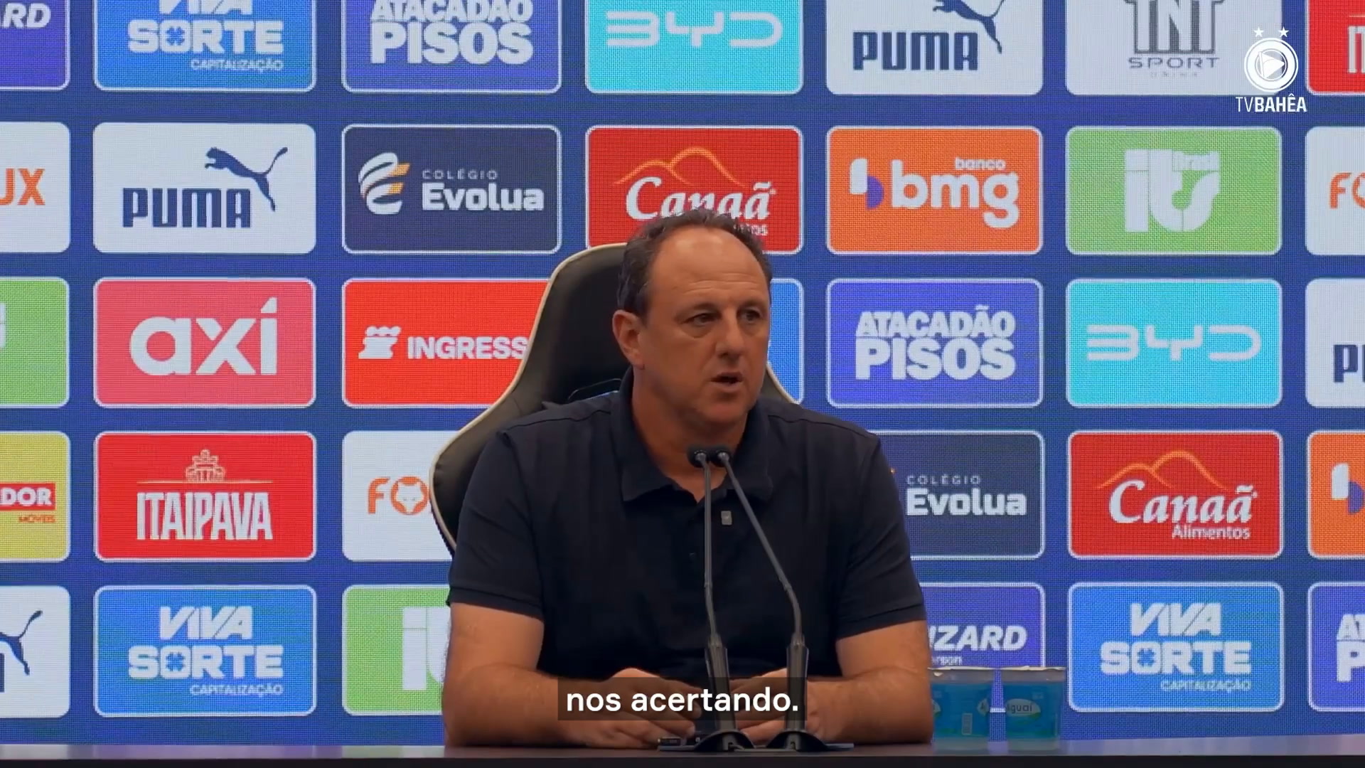Rogério Ceni analisa empate do Bahia com o Atlético-MG