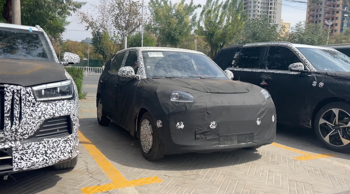 Geely EX1: flagra revela novo elétrico rival do BYD Dolphin Mini