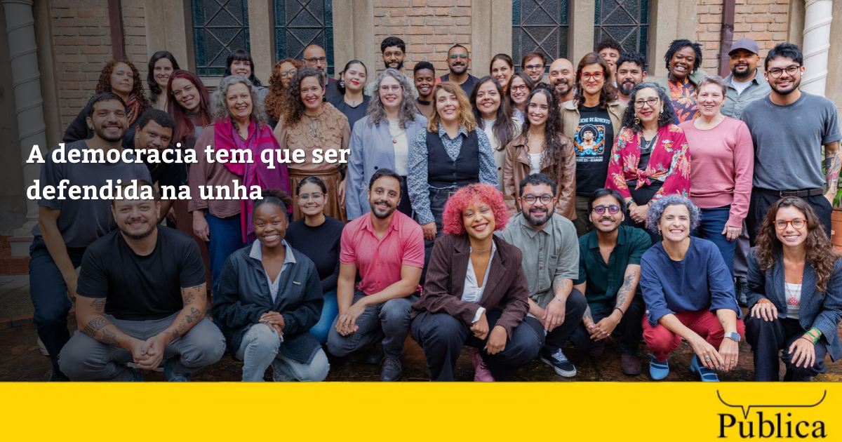 A democracia tem que ser defendida na unha