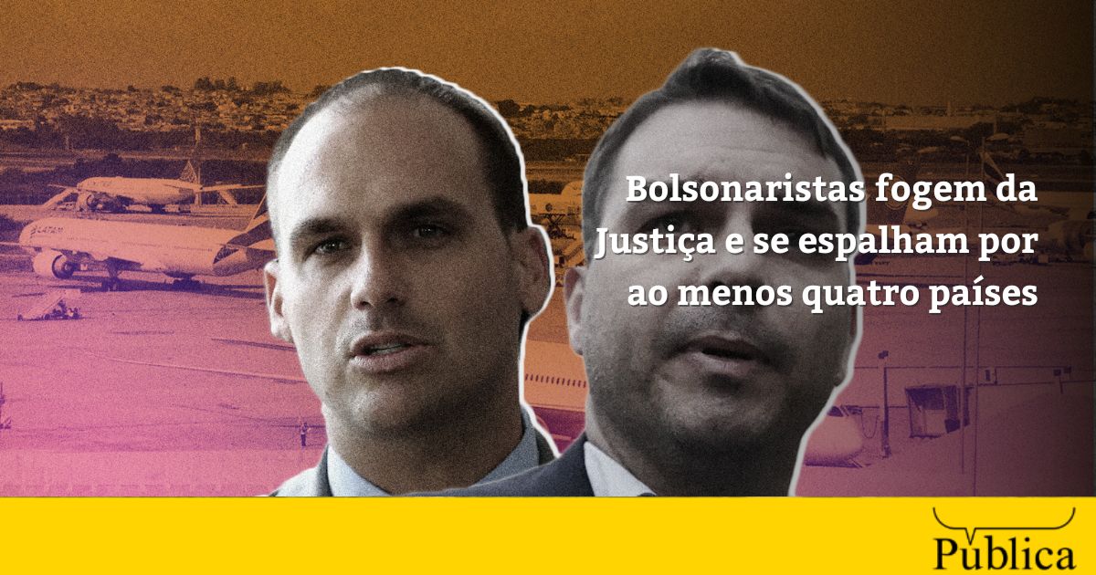 Bolsonaristas fogem da Justiça e se espalham por ao menos quatro países