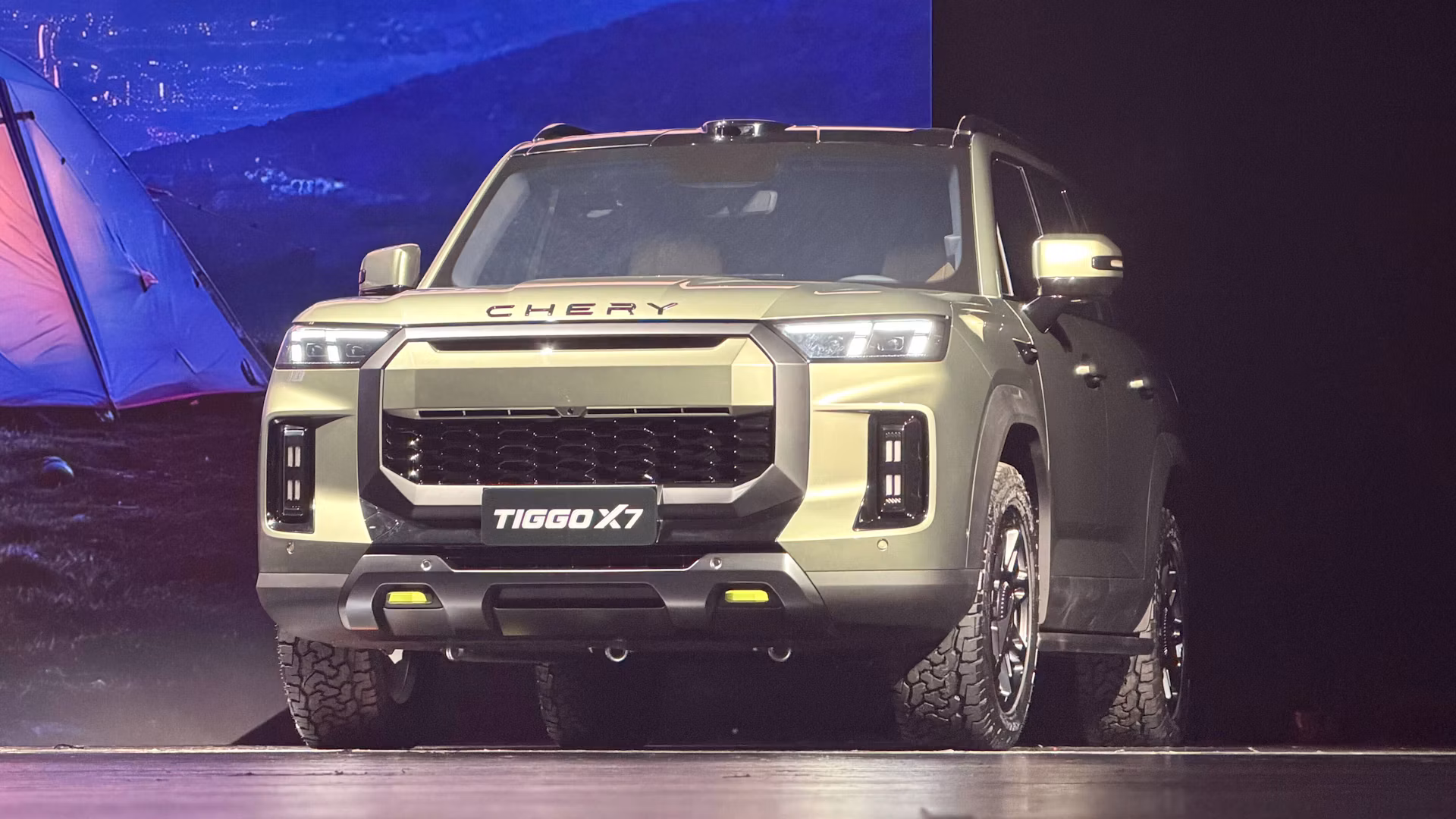 Chery Tiggo X7 é revelado com visual de jipe e seis modos off-road