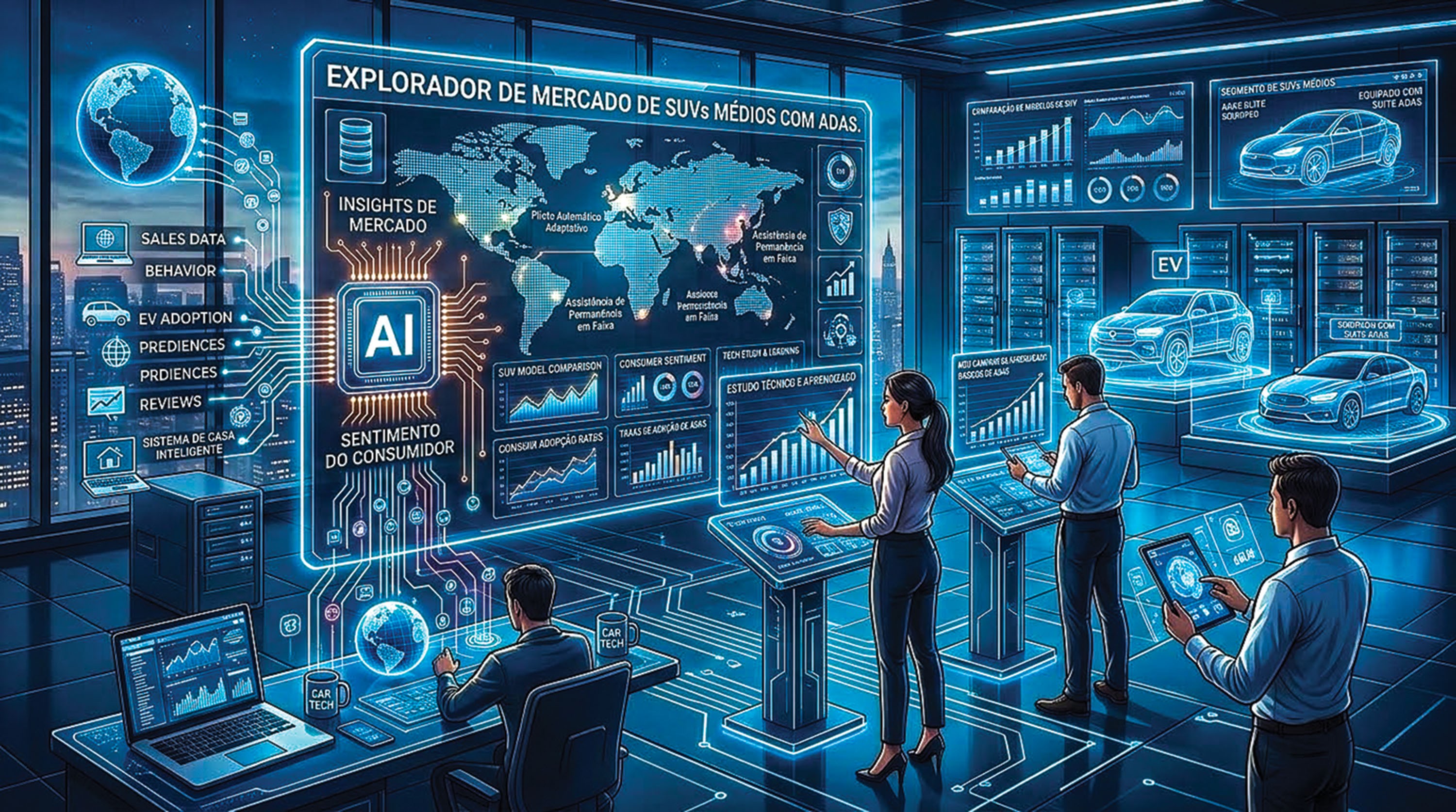 Como a Inteligência Artificial mudou a forma de comprar carros novos