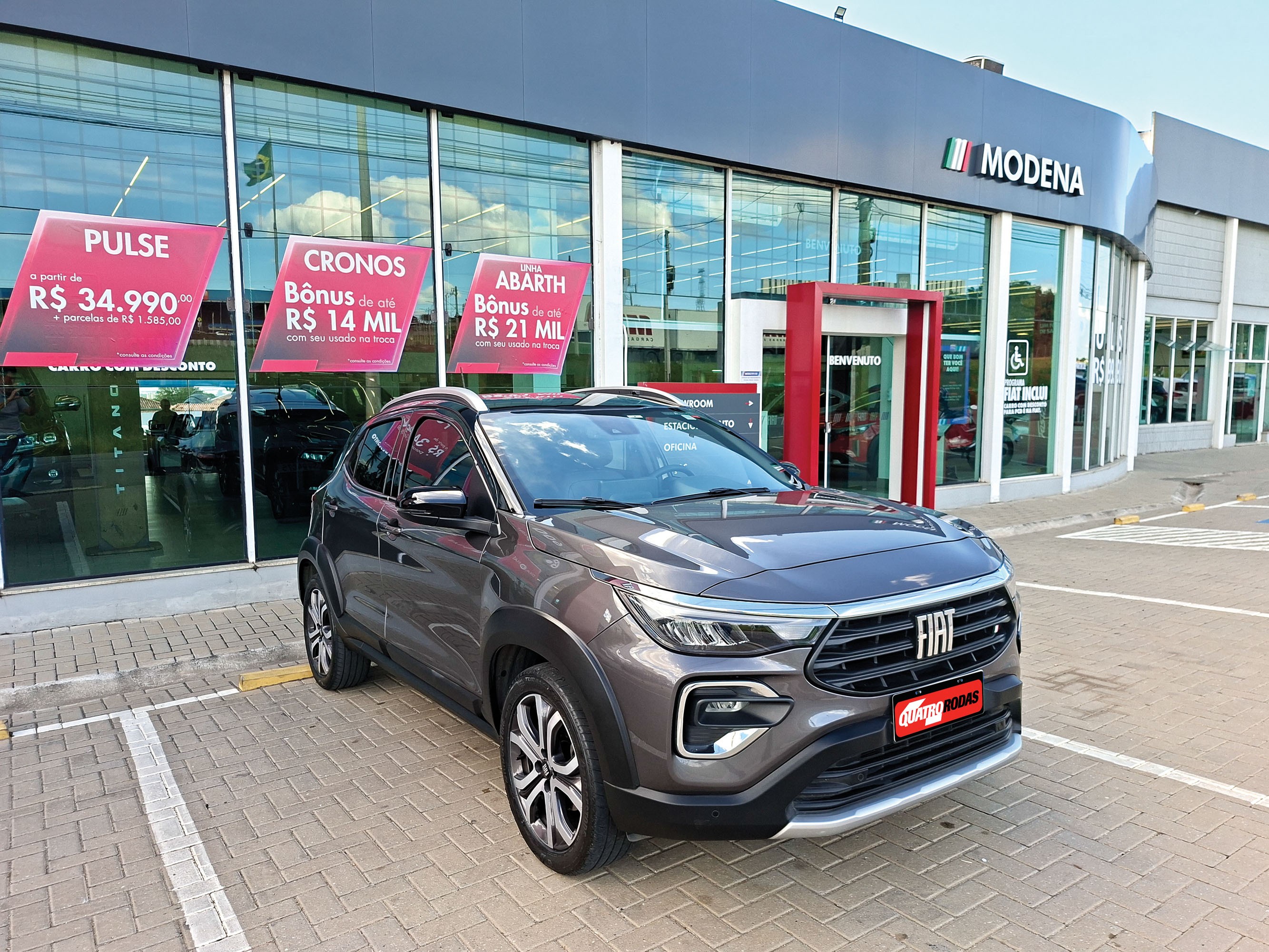 Longa Duração: revisão de 40.000 km do Fiat Pulse Hybrid dobra de valor com empurroterapia