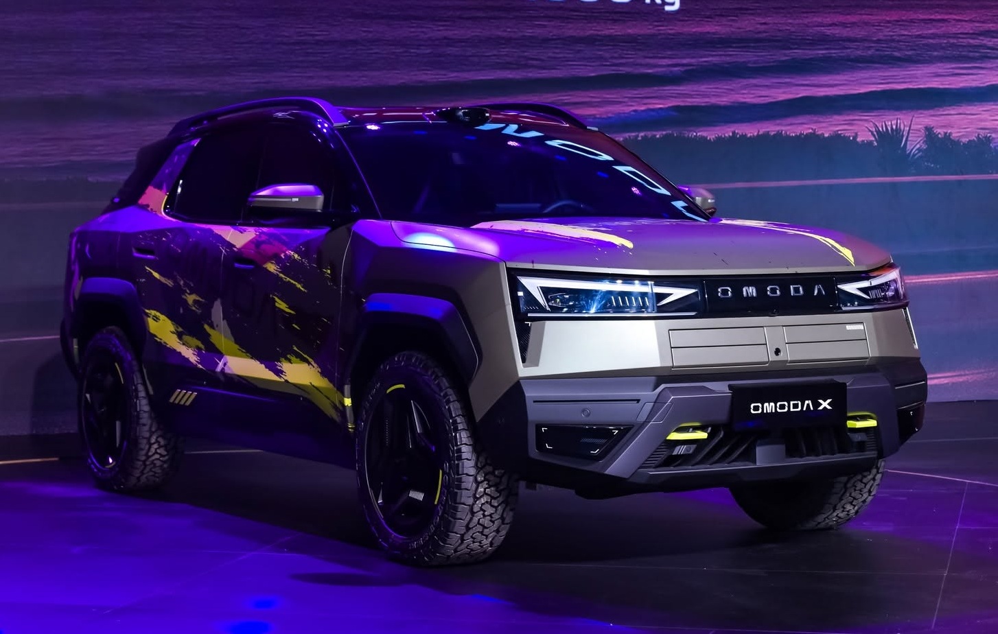 Omoda X é um SUV off-road com interior de Lamborghini que estreia em 2028