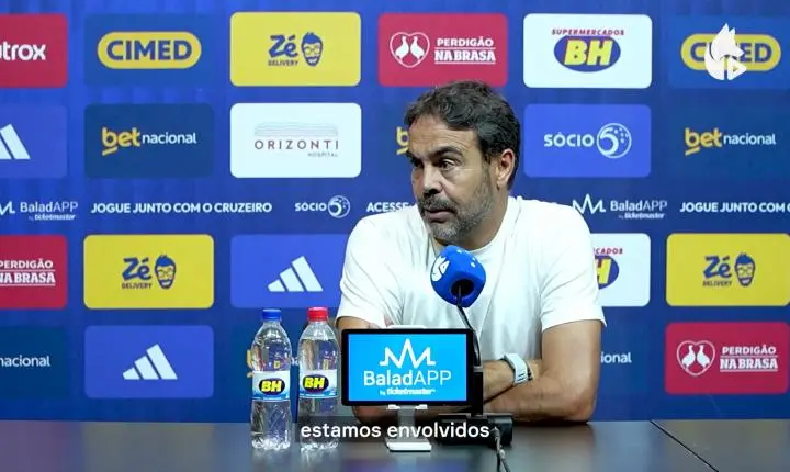 Artur Jorge lamenta chances perdidas e falha na bola parada em derrota do Cruzeiro: “Não soubemos ganhar”