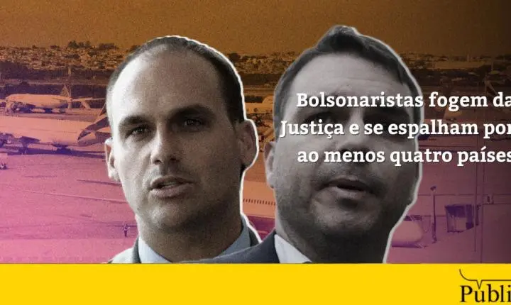 Bolsonaristas fogem da Justiça e se espalham por ao menos quatro países
