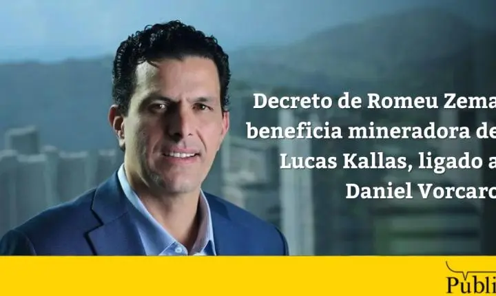 Exclusivo: Decreto de Romeu Zema beneficiou mineradora de Lucas Kallas, ligado a Vorcaro