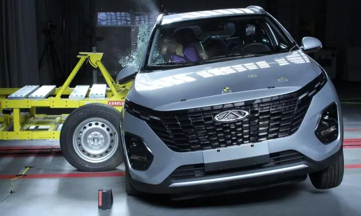 Fora de linha no Brasil, Chery Tiggo 3X tira nota zero em segurança