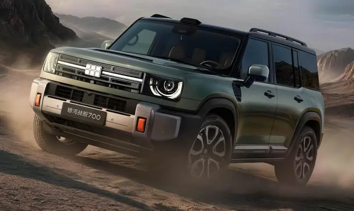 Geely lança primeiro SUV off-road, que tem 1.128 cv e pode flutuar na água