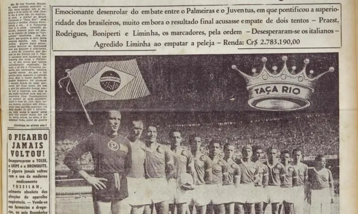 Há 75 anos, Palmeiras conquistava a Copa Rio; relembre em fotos