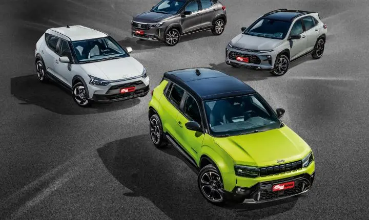 Jeep Avenger, Hyundai i20, Fiat Pulse e Chevrolet Sonic: qual o melhor ‘aventureiro’ de entrada?