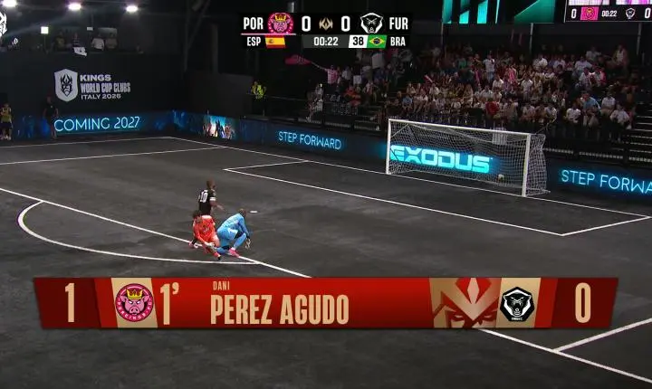 Melhores momentos: Porcinos 3 x 5 Furia FC pela Kings World Cup Clubs