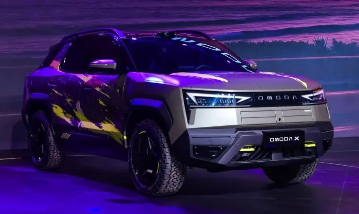 Omoda X é um SUV off-road com interior de Lamborghini que estreia em 2028