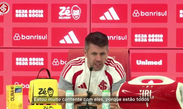 Pezzolano exalta grupo e garante que Inter vai conquistar os pontos necessários