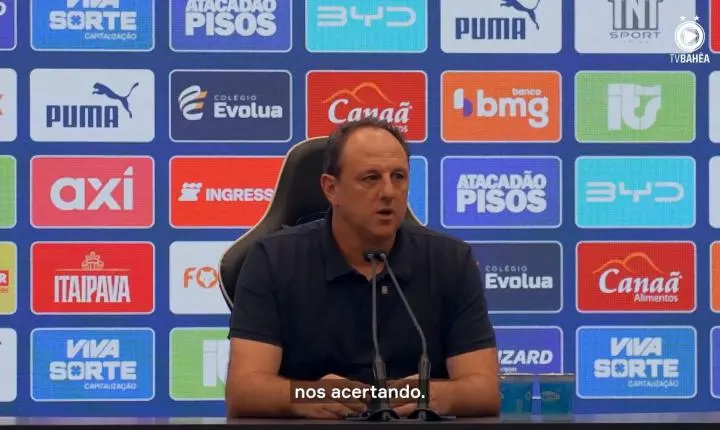 Rogério Ceni analisa empate do Bahia com o Atlético-MG