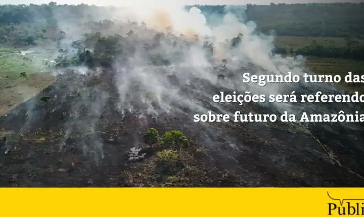 Segundo turno das eleições será referendo sobre futuro da Amazônia